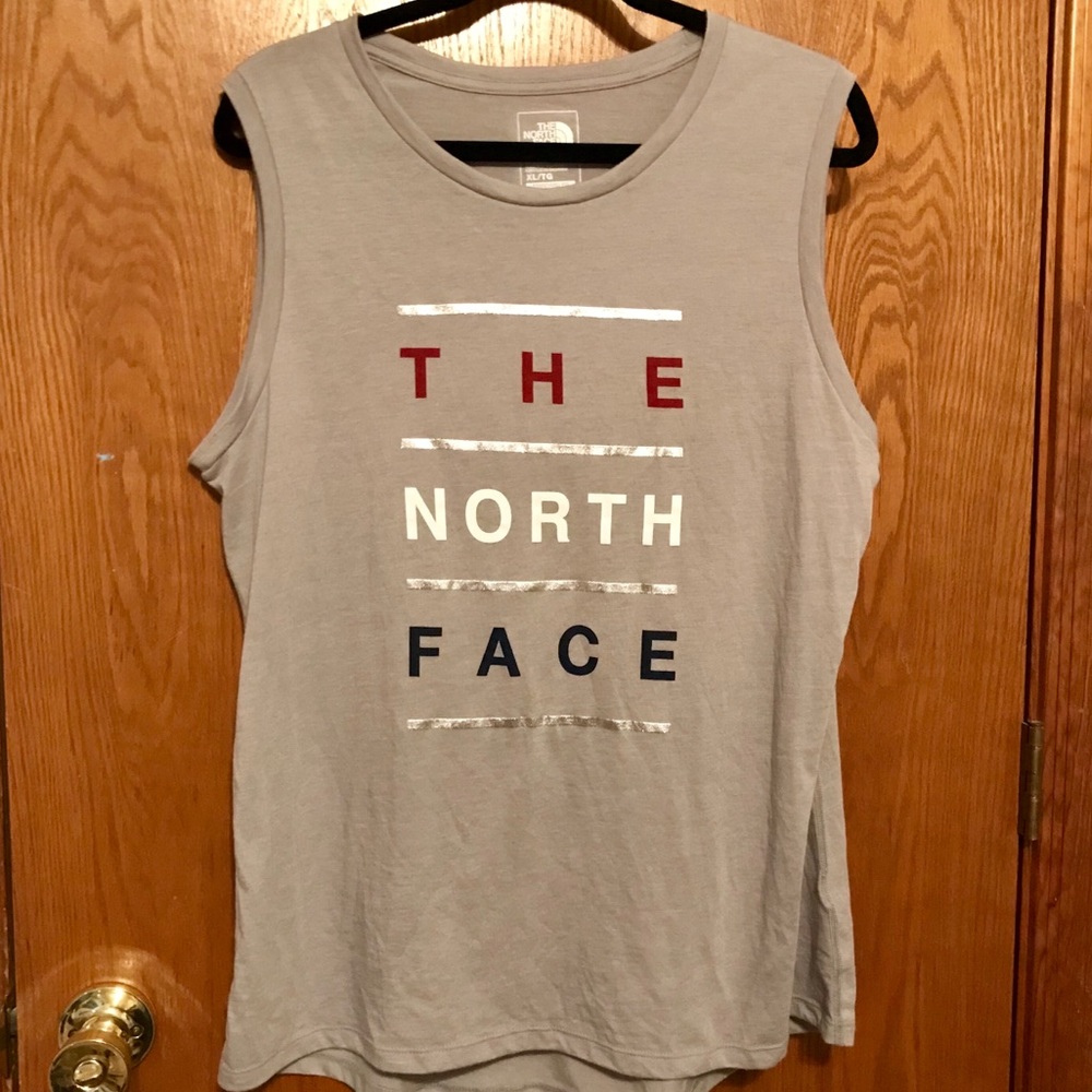 The North Face Gray Sleeveless Top
